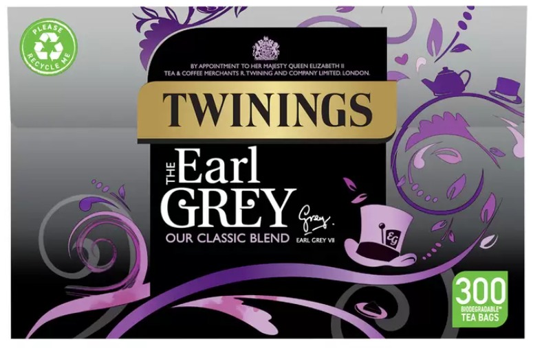 Twinings Earl Grey Tea Bags, 300 Pack